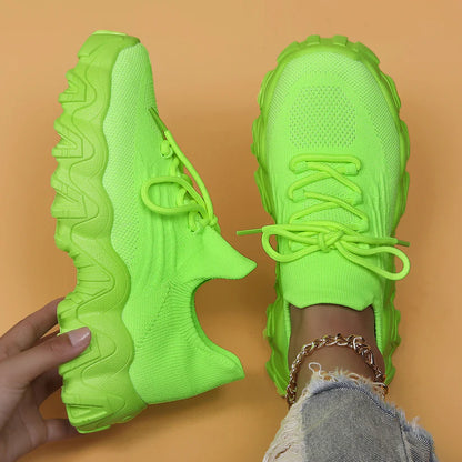 Ultra Comfy Walkers - Lime Green