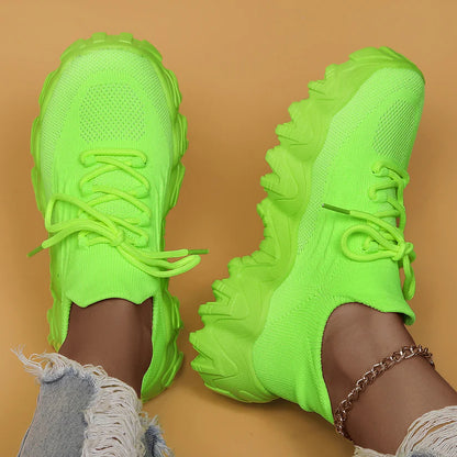 Ultra Comfy Walkers - Lime Green