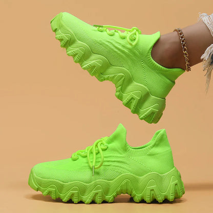 Ultra Comfy Walkers - Lime Green